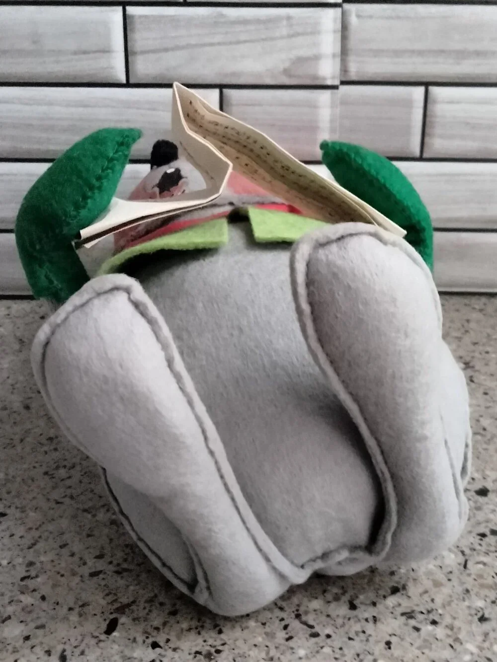 Vintage 1965 Annalee Christmas Caroler Mouse
